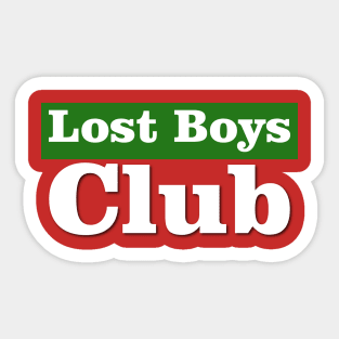 Lost Boy Club Sticker